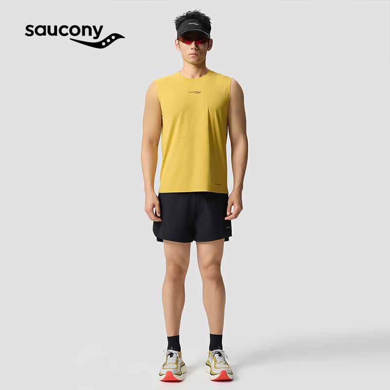 SAUCONY Men's 2026 Summer Running Training Tank Top
