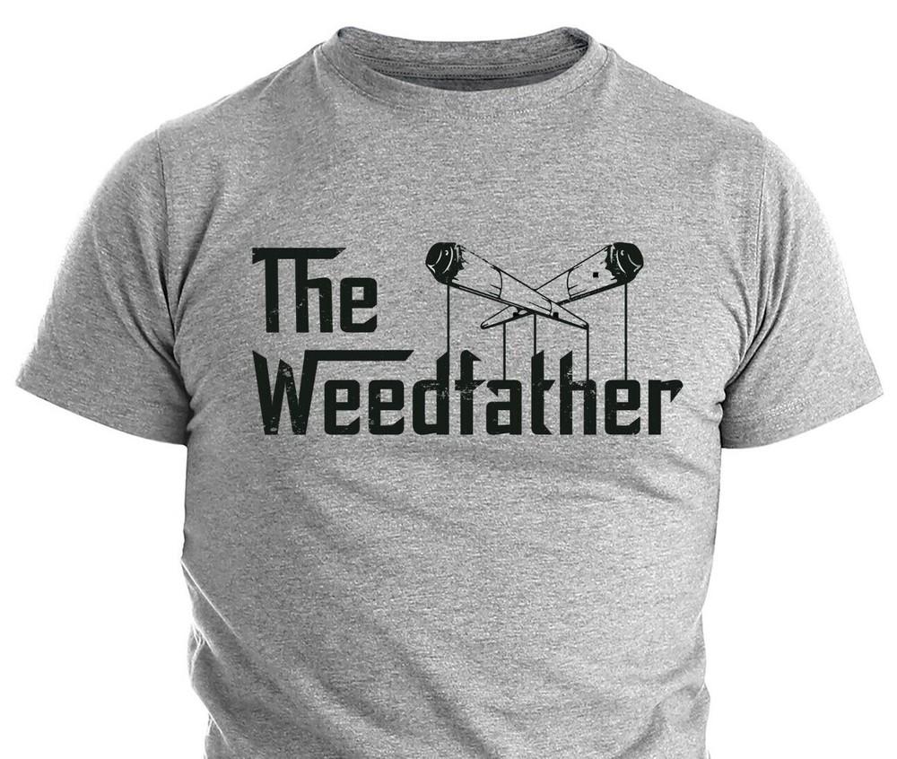 

Weedfather Weed Humor T-shirt Funny Pot Weed Tee M