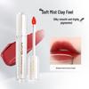GMYG Velvet Air Lip Glaze: Long-lasting, Transfer-resistant, Waterproof Matte Lip Mud with Dewy Finish.