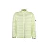 SS23 Solid Color Logo Patch Zip Down Jacket Unisex Jacket Light-Green 781541524-V0052