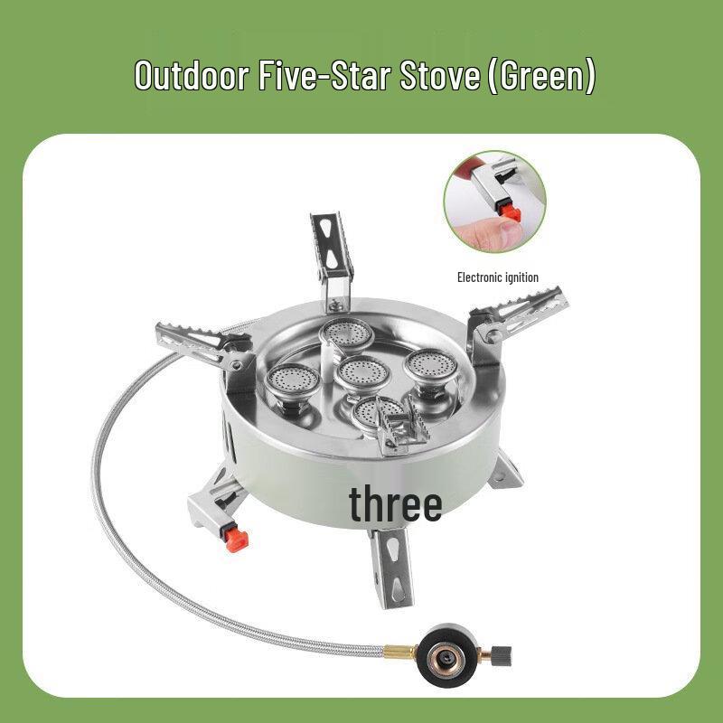 Portable High-Power Folding Camping Stove 1