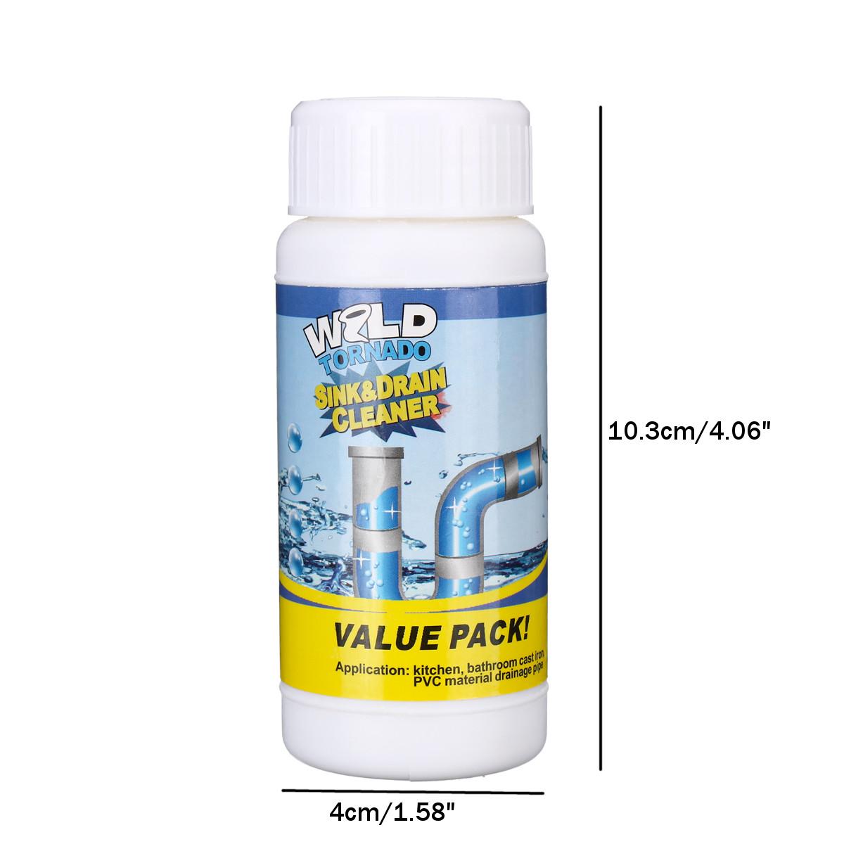 Kitchen Sink Toilet Drain Cleaner Block Unblock Powder Pipeline Clean