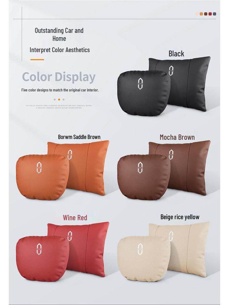Huawei AITO Wenjie M5/M7/M9 Car Headrest & Lumbar Support Neck Pillow