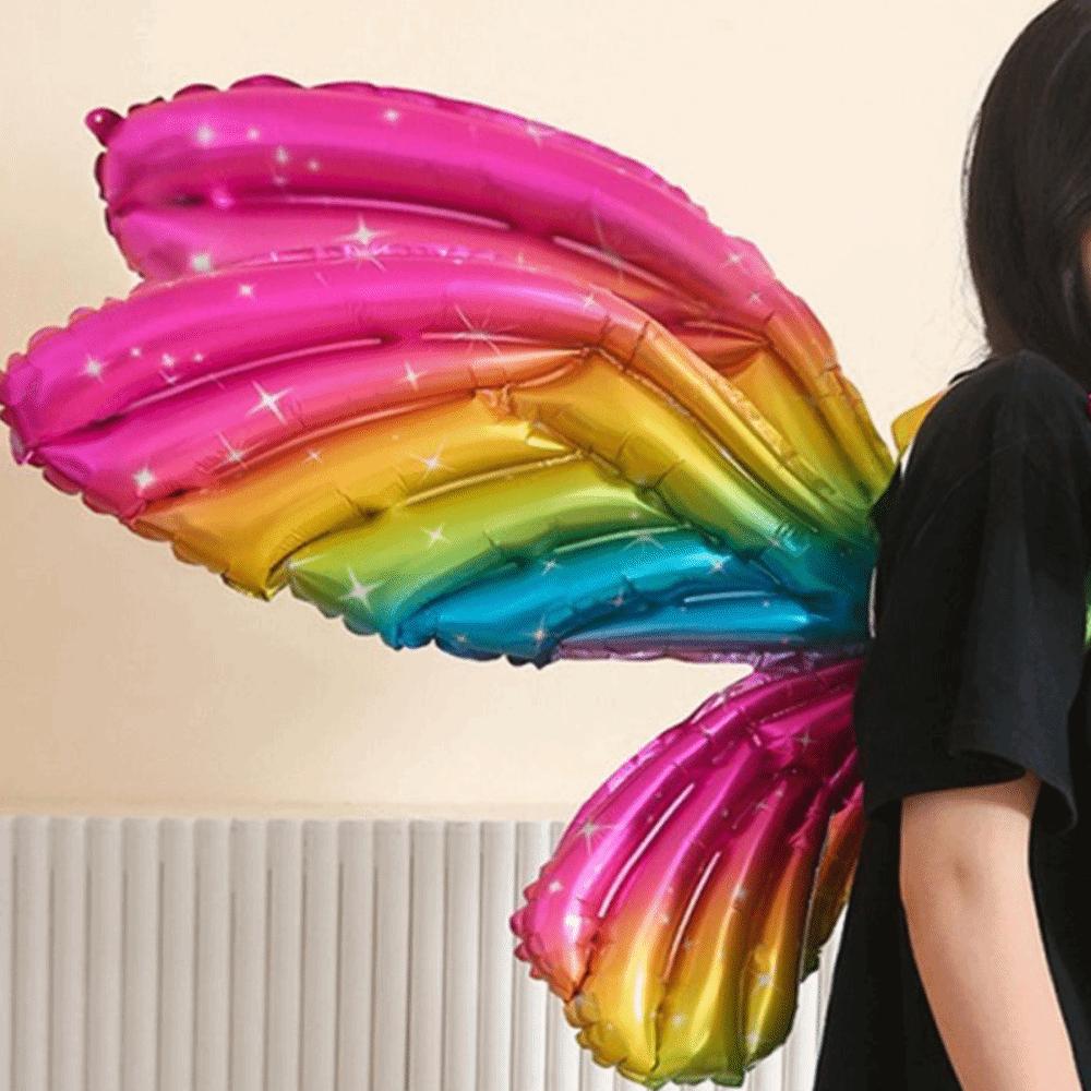 Cosplay Butterfly Wing Balloon Inflatable Princess Wings Toy Cute Fairy Wing Balloon Girls