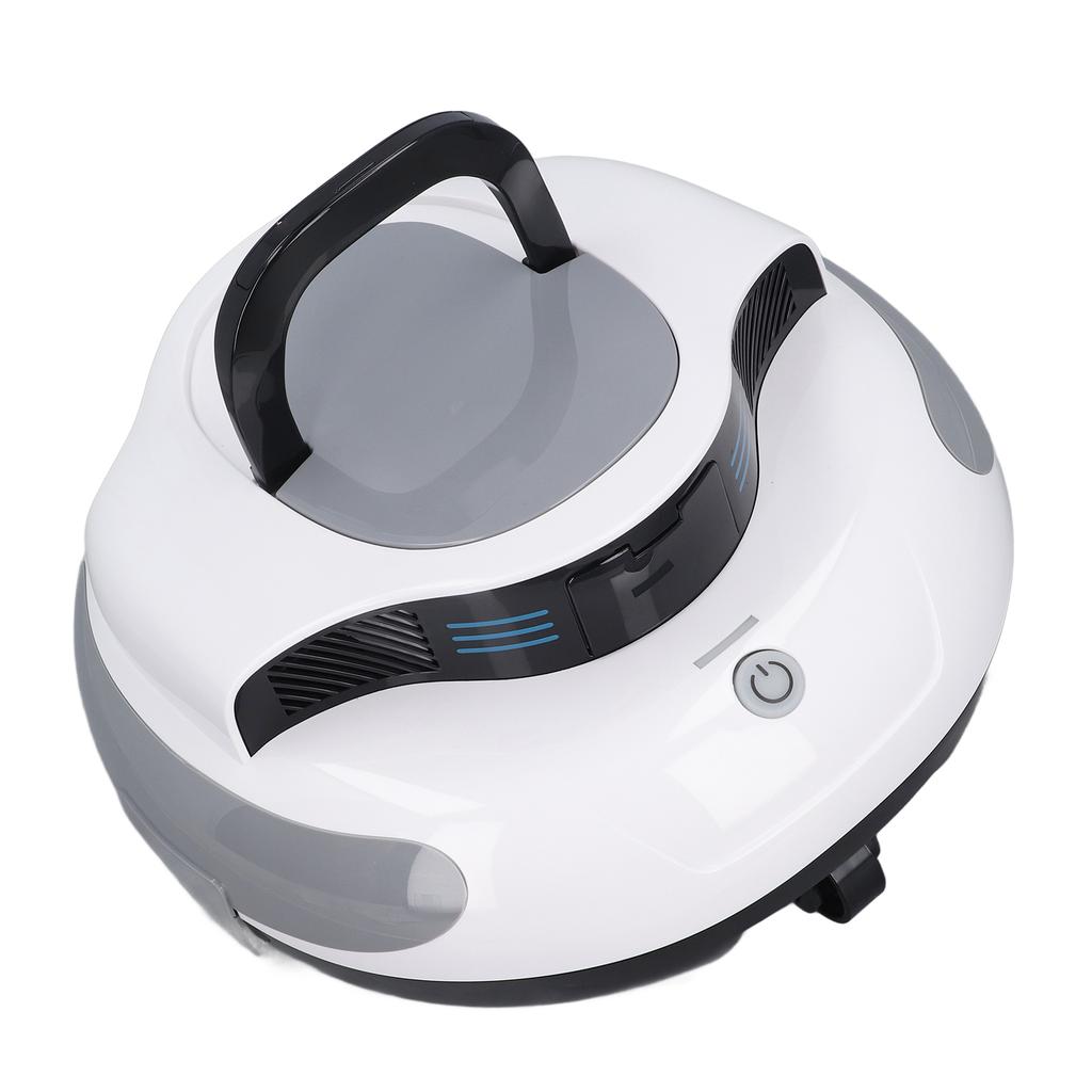 Cordless Pool Vacuum IPX8 Waterproof Full Automatic Smart Parking Pools Cleaning Tool 100‑240V EU Plug