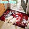 Custom Name Kansas City Chiefs Helmet Rug Office Rug Chair Mat Non Slip Carpet Rugs for Bedrooms Dining Room Living Room Home Decor gifts