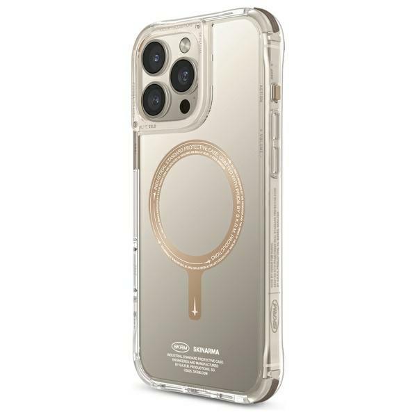 Skinarma Etui Saido Iphone 16 Pro 6.3   Magnetic Charging Szampański/Champagne