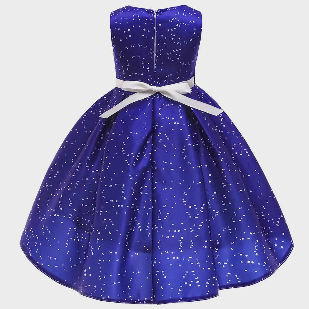 Νέο Χριστουγεννιάτικο Μακρύ Φόρεμα για Κορίτσια με Σχέδιο Άγιου Βασίλη