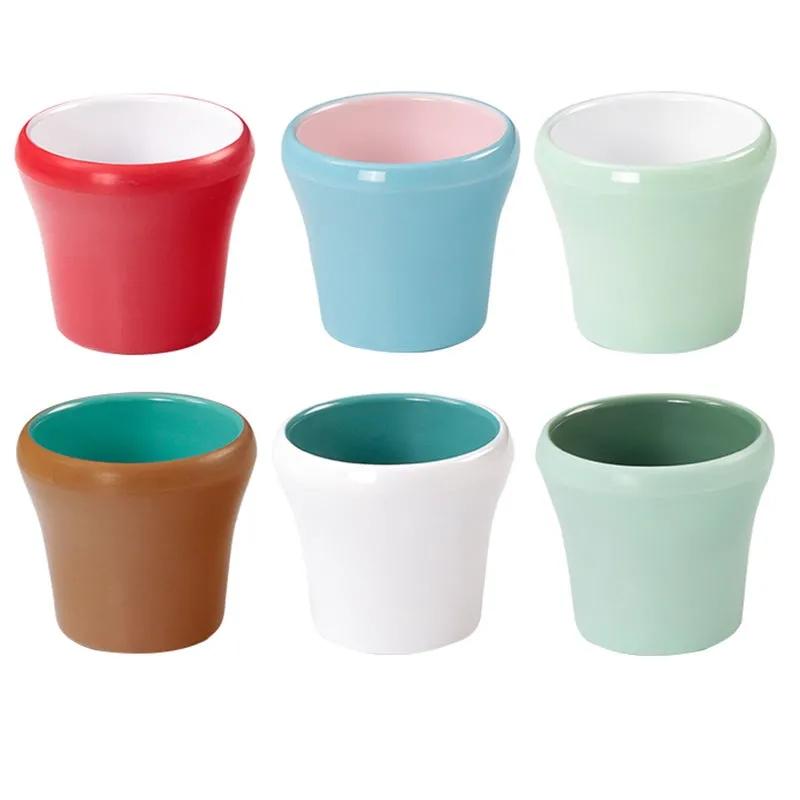 Restaurace v čínském stylu Hotel Melamin Dvoubarevná sada čtyřdílného kreativního nádobí z imitace porcelánu proti pádu