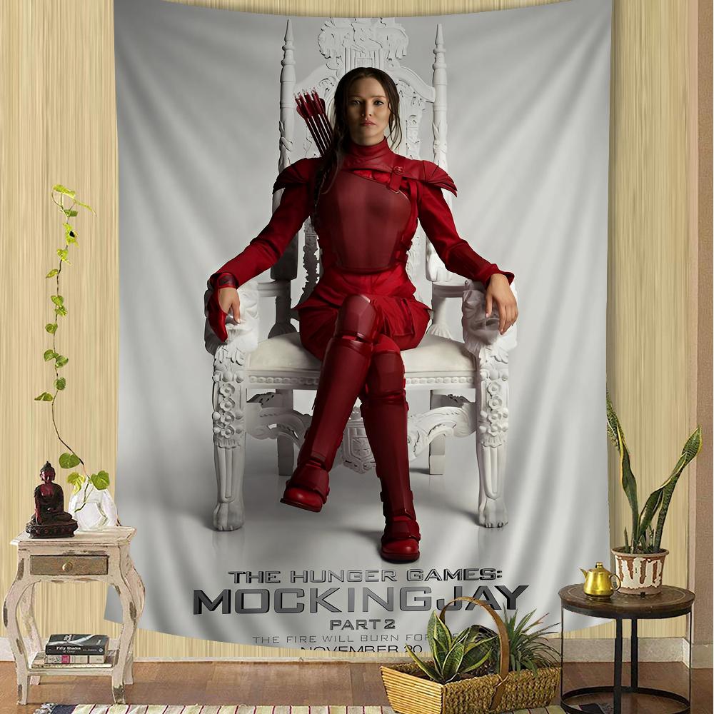 The Hunger Games 3 Chart Tapestry for Living Room Home Dorm Decor Art Home Decor