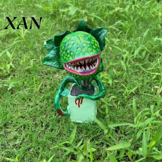 Resin Halloween Figure Ornament, Realistic Horror Design Figure, Scary Ornament Fish Outdoor Decoration, Sharp Teeth Prop Waterproof