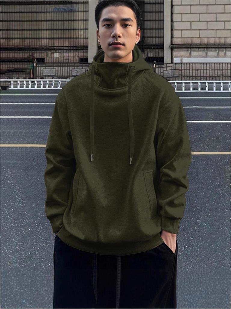 New Casual Hooded Sweatshirt Jacket for Autumn & Winter