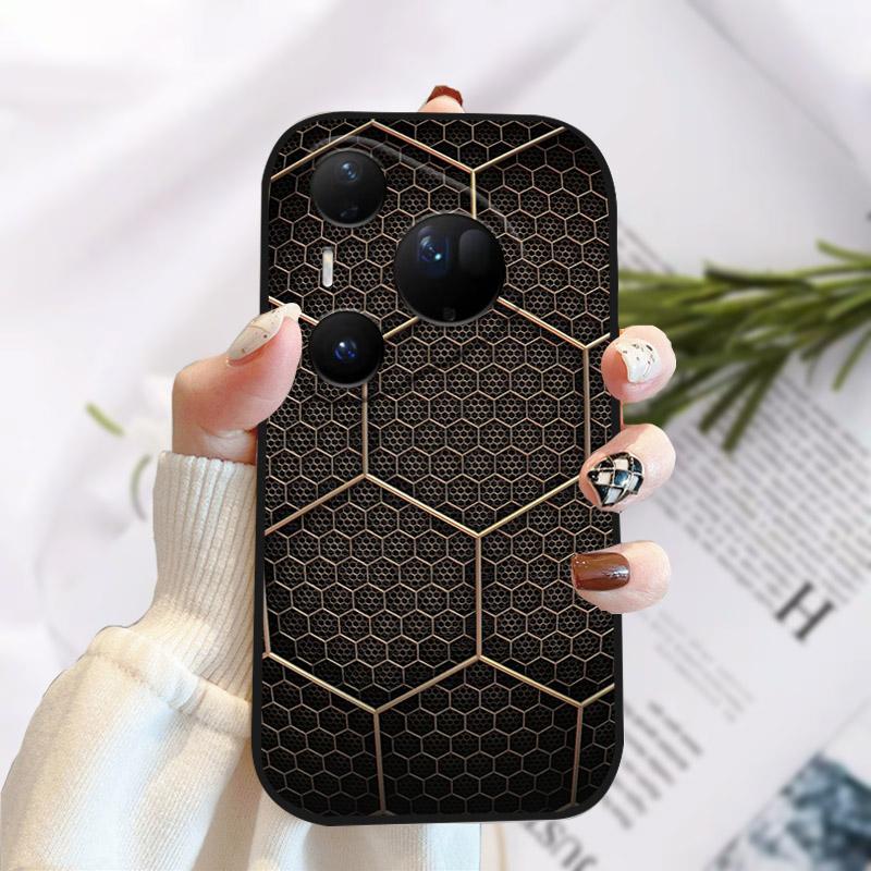 Phone Case For Huawei Pura 80 Ultra Pretty Stylish Painting Soft TPU Silicone Shockproof Cover For Huawei Pura80Ultra Fundas