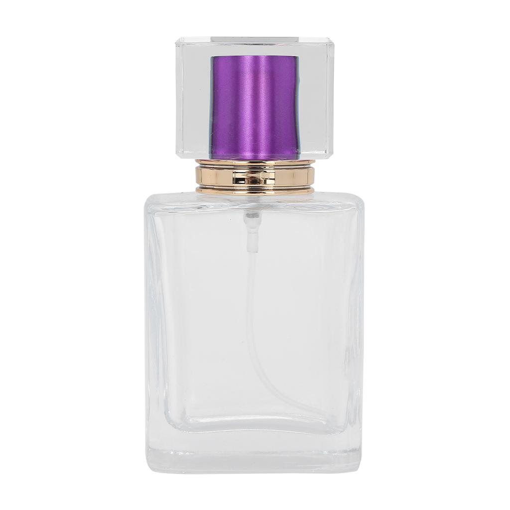 50ml Glass Perfume Bottle Refillable Perfume Atomizer Dispenser Liquid Makeup Container