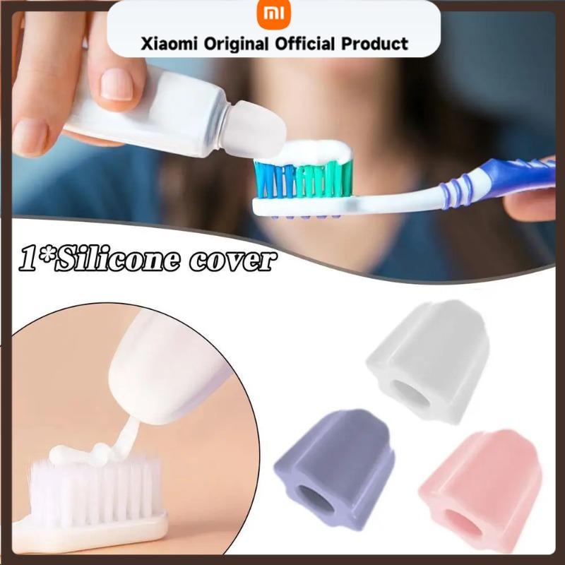 Xiaomi Self-closing Toothpaste Cap Silicone Cap-free Lazy Cleaning Dust-proof Toothpaste Cap Toothpaste Extruder Bathroom Supplies
