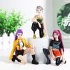 6Pcs New Kpop Devil Hunter Rumi Zoe Mira anime polyvinyl chloride character collection desktop trinkets Childrens New Year gift