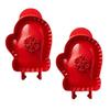 Christmas Cookie Pie Molds Plastic Cutters for Tree Snowflake Mittens Designs Mini Hand Pie Press