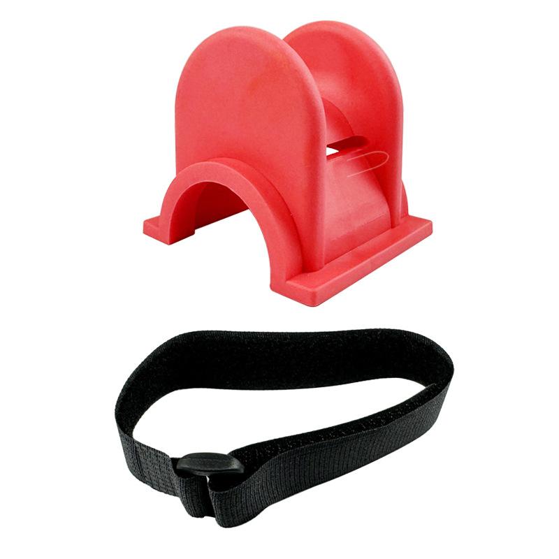 1pc U-Shaped Fishing Rod Holders with Adjustable Straps & Non-Slip Rubber Grips Secure Boat Rail Mount for Saltwater/Freshwater Fishing Gear