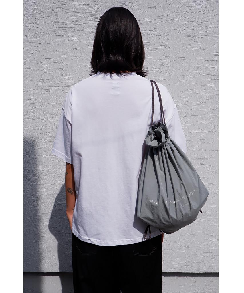 Nought Reverse Logo Gym Sack / Grey