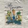 JOHN DENVER 1990 T-SHIRT EARTH SONGS Weißes T-Shirt FA1719 Unisex T-Shirt