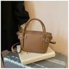 IELGY High-End Retro Autumn Winter All-Match Messenger Bag Fashion Portable Bucket Bag
