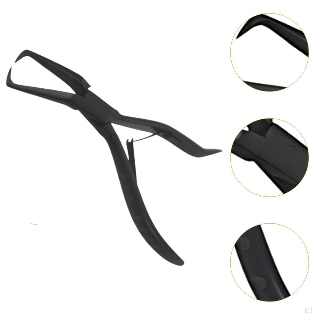 Haarverlängerungszange Versiegelungsklammer Zange Werkzeug, Doppelhaken Professionelles Styling-Werkzeug zum Entfernen