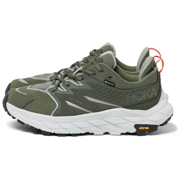 WTAPS x HOKA Anacapa Low GORE-TEX Čtyřlístek Unisex Tenisky Zelená Ledovcově šedá 1155397-FLF