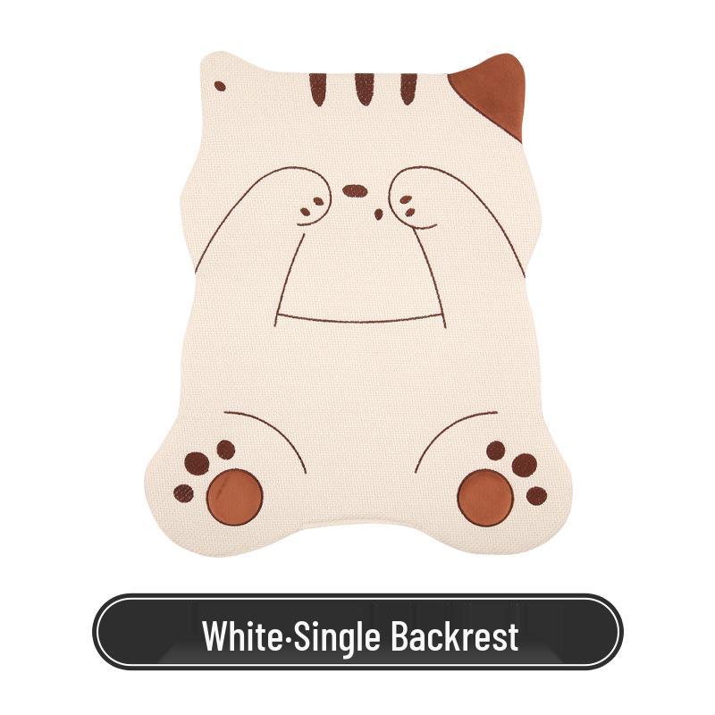 Cartoon Cute Girl Shy Cat Car Seat Cushion for All Seasons, Fits Volkswagen Golf, Bora, Sagitar, Tharu.