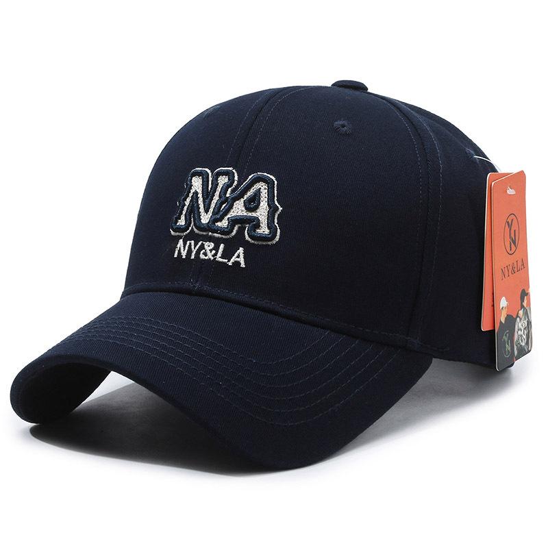 New Embroidery Ball Baseball Cap Sports Sunscreen Men's and Women's Sun Hats Breathable Versatile Casual Duck Tongue