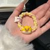 Cartoon Fabric Label Zootopia Judy Hopps Nick Wilde Hair Tie High Elasticity Braided Ponytail Holder Versatile Hair Band for