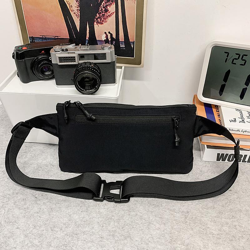 Men's Camping Shoulder Bag Outdoor Riding Hiking Mobile Phone Chest Bag Water Cup Bag
