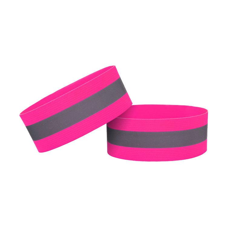 Reflective Sports Wristband for Night Running & Cycling