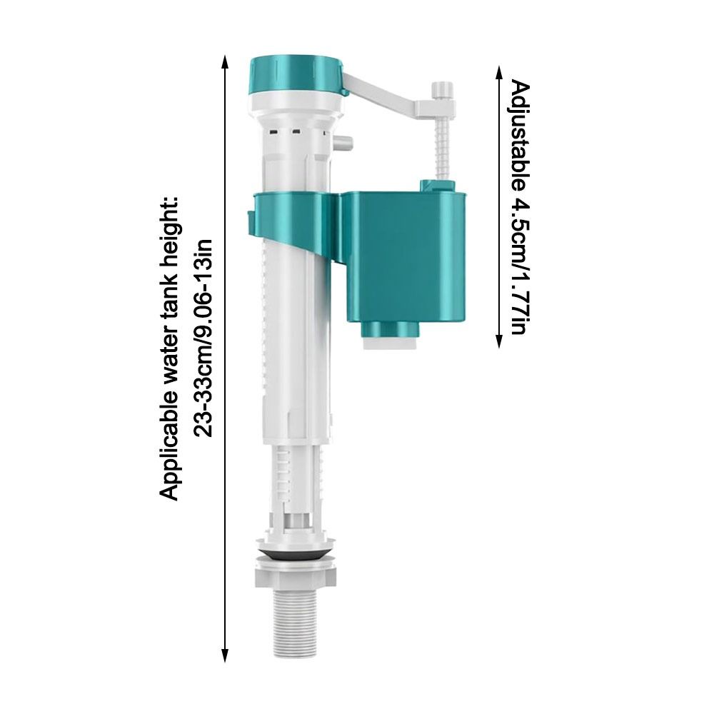 Silent Entry Inlet Flush Valve Replacement Toilet Float Valve  Toilet Accessories