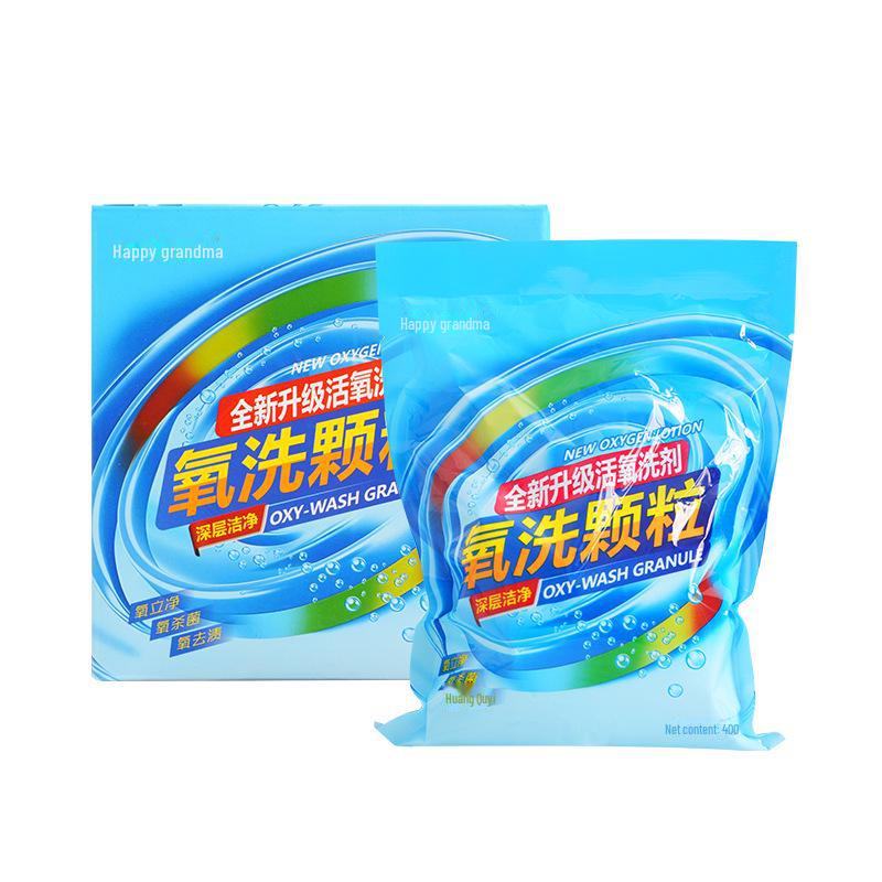 

400 г очистителя с активным кислородом Oxylike: Эффективное удаление бактерий на кухне, в прачечной и т. д. Happy Grandma