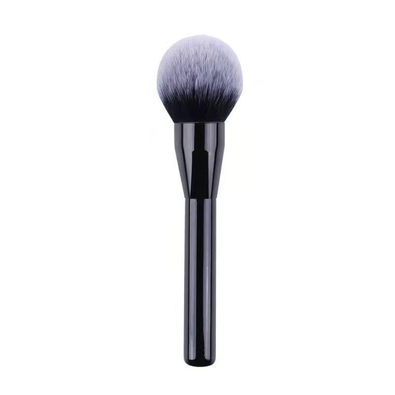 Soft Bristle Makeup Brush for Loose Powder, Highlighter, and Blush – Extra Large with Minimal Powder Absorption