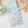 4 Pcs/set Shiny Crystal Decorative Stickers 3d Solid Relief Cute Animal & Flower Embellishments For Journal Diy & Phone Case