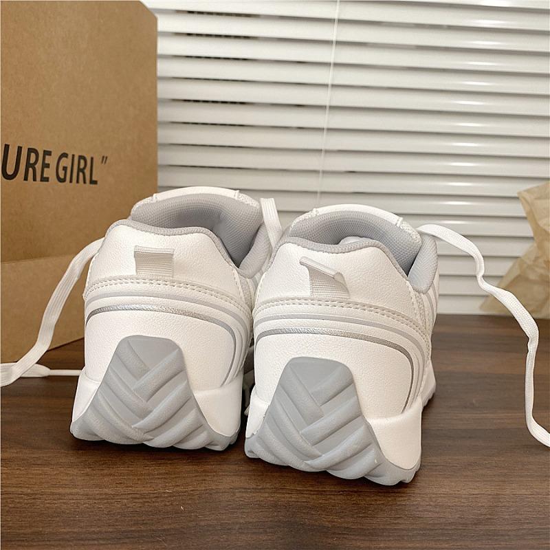 Mesh breathable waffle women 2 summer new soft-soled niche sports leisure running white shoes