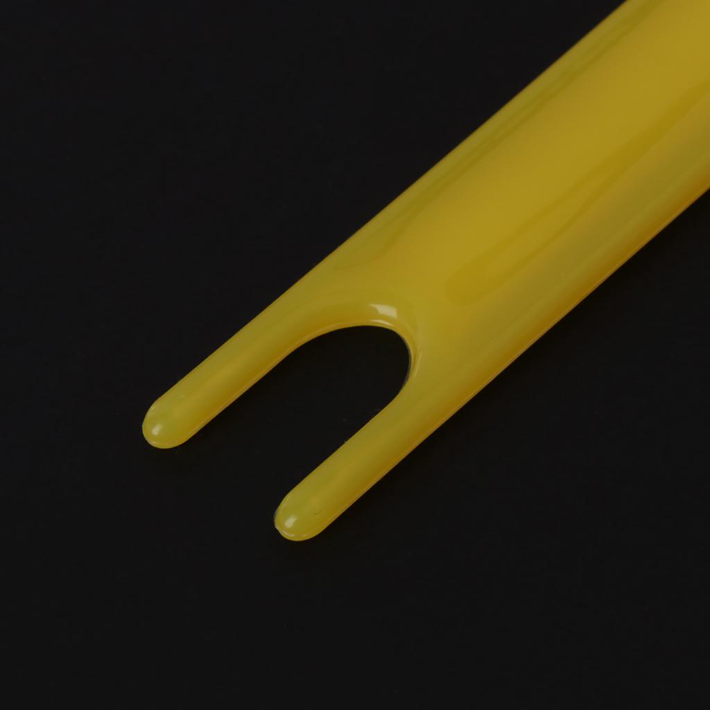 8 Pcs Fishing Net Repair Kit Fishing Netting Needle Shuttles Plastic Cast Net Mending Needle Hand Woven Mending Tool