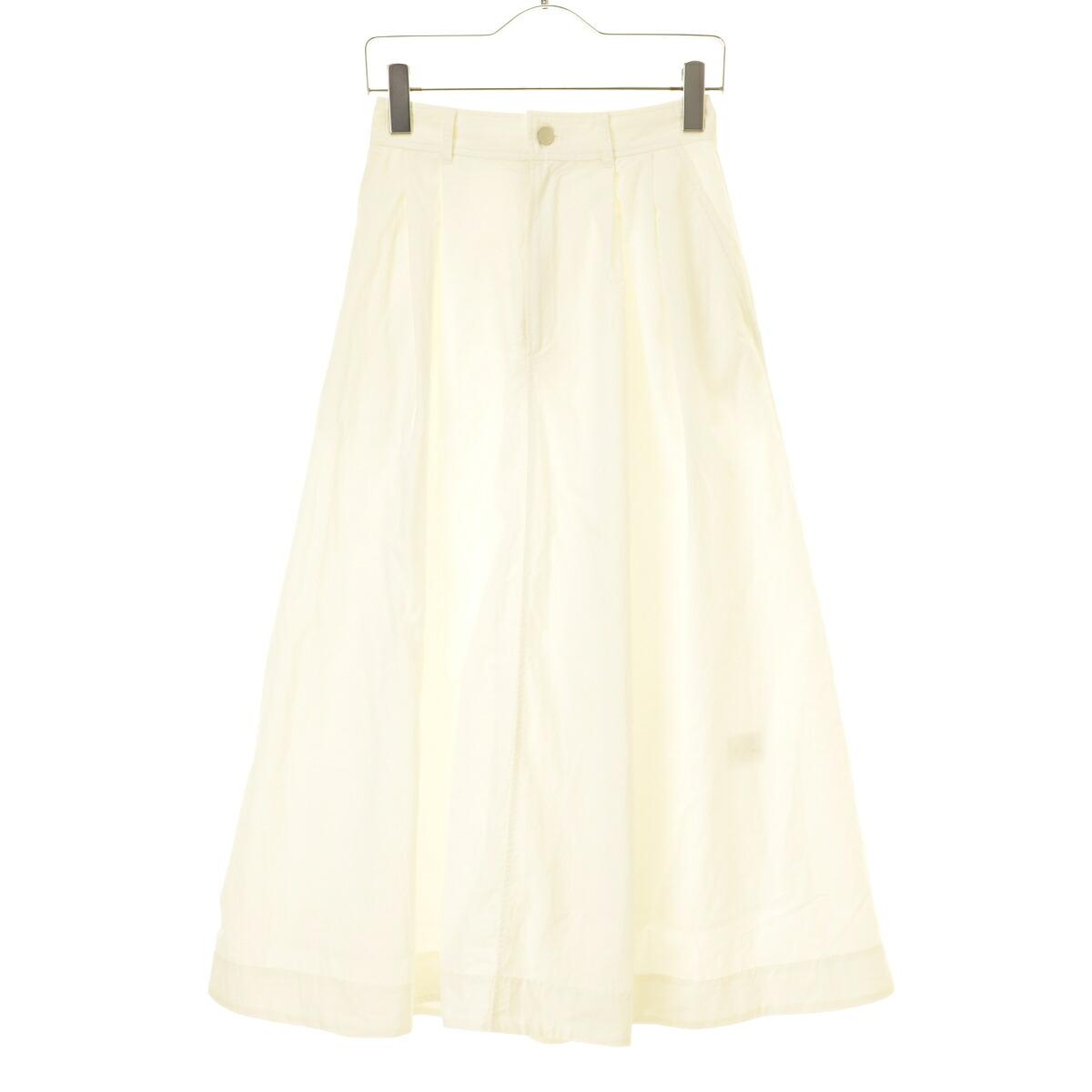 [Used] SLOBE IENA / SLOBE IENA 24SS 24060912403010 Nylon tuck flare skirt maxi skirt [cacgacch-l]