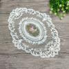 1PC Dinning Table Cover Embroidered Table Cloth Elegant Round Lace Tablecloth Coffee Coasters Napkin Party Wedding Decoration
