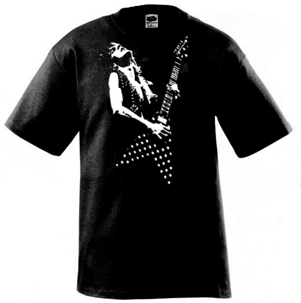 Randy Rhoads T-shirt Size XL Black Band Shirt Ozzy Ozbourne's | Reverb