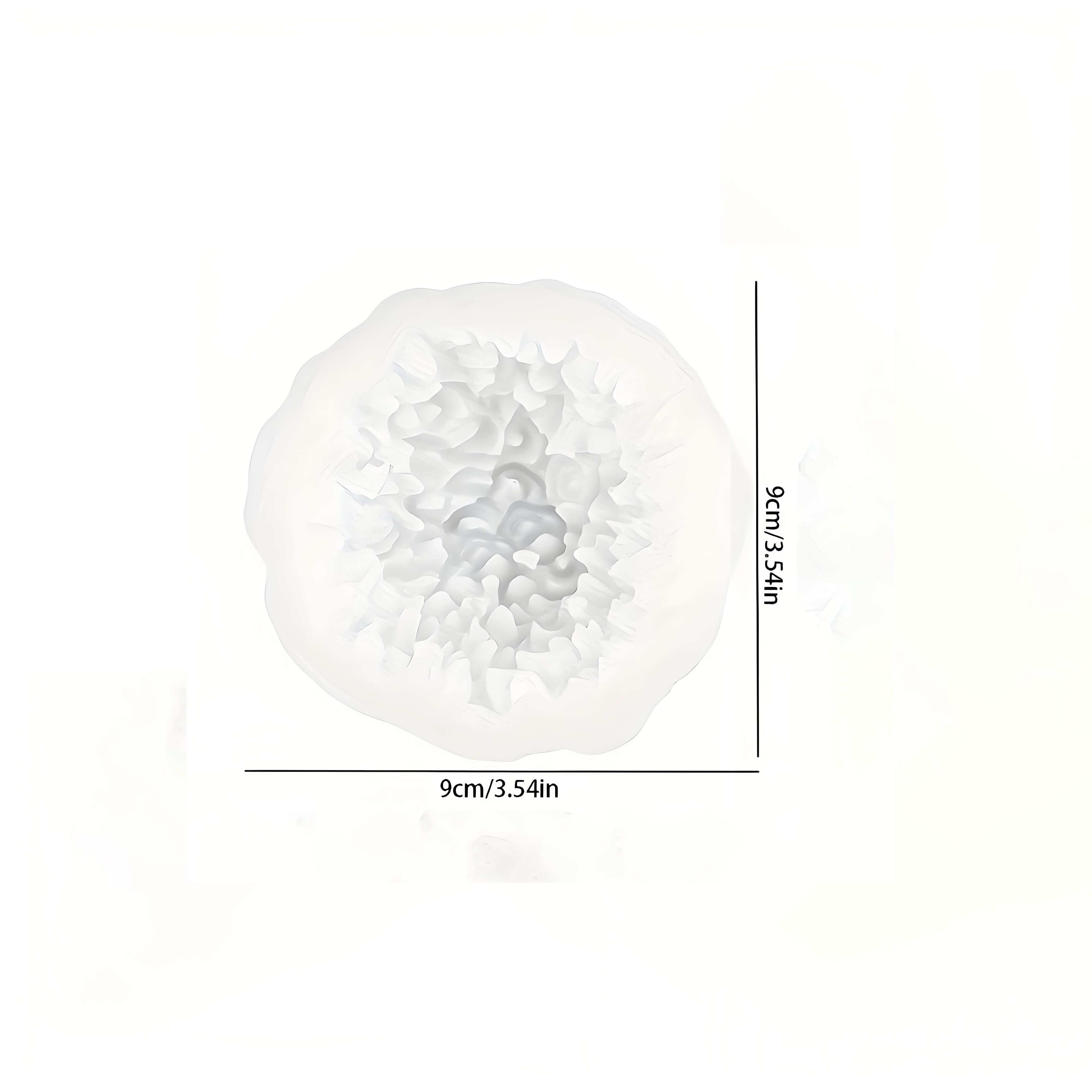 

Molde de caléndula reutilizable, molde de bola, molde de Chocolate para proyectos artesanales, suministros de arte, fabricación