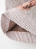 2025 Spring Women's European & American V-Neck Jacquard Knit Vest Top