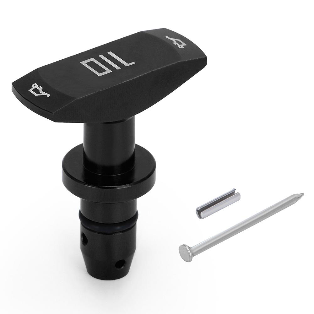 Universal Car Oil Dipstick Pull Handle Engine Oil Pullhandle Aluminum Billet Auto Replacement Modification Decoration MYY