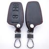 Leather Car Key Case Cover Shell For Toyota Chr Camry Corolla Rav4 Highlander C-Hr Prius Land Cruiser Prado Keychain Accessories