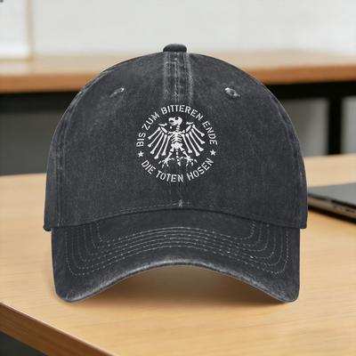 Zum Bitteren Ende Die Toten Hosen Casual Baseball Cap Summer  Trucker Hat Breathable Unisex Women Yk Cute Baseball Caps