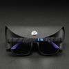 High Quality Men Square Sunglasses Colors Sports Polarized Sun Glasses Reflective Coating Mirrored Lens