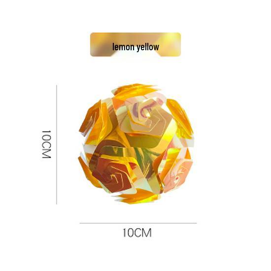 Rose Hanging Ball Christmas Decorations for Mall Ceilings