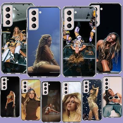 Singer T-Tate McRae Phone Case For Samsung Galaxy S25 Edge S24 S23 FE S21 S20 S10 Plus S22 S26 Ultra Cover Clear Cases TPU Capa