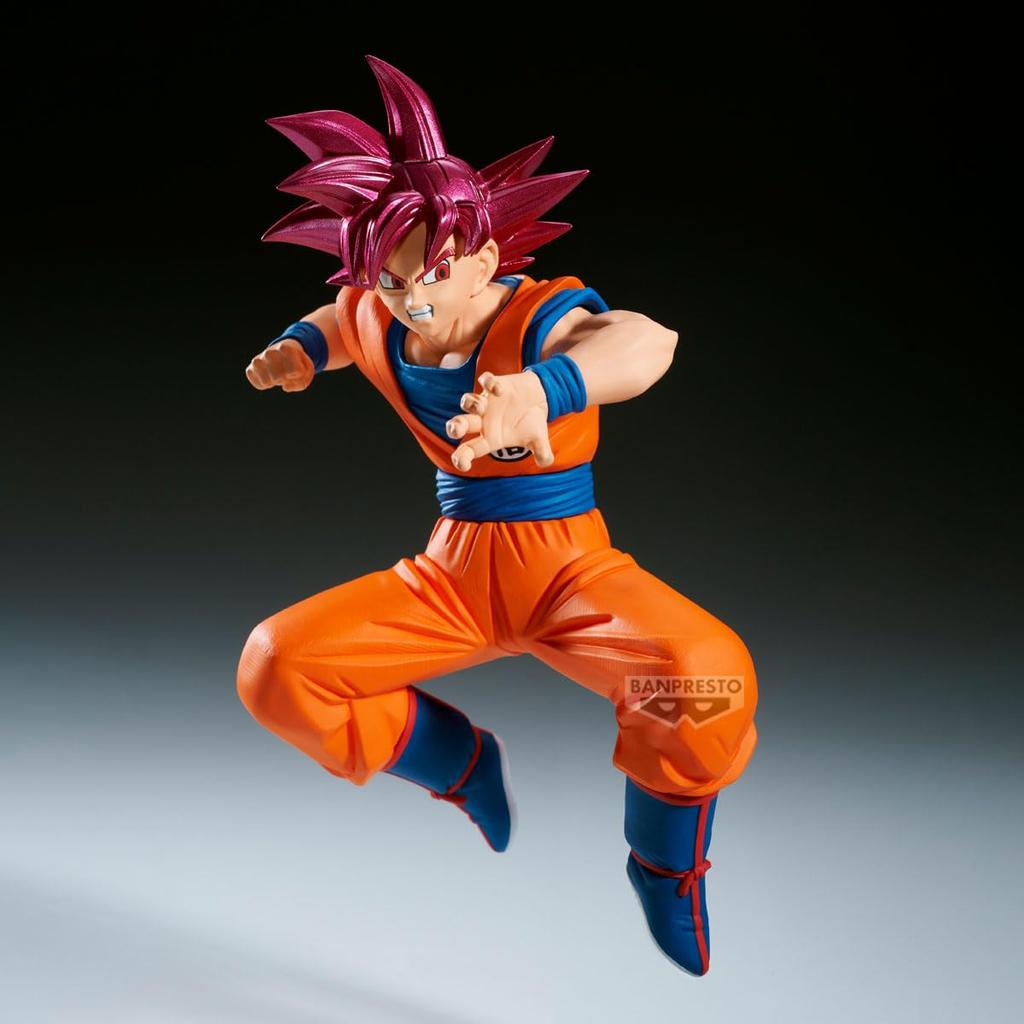 BANPRESTO Dragon Ball Super Super Saiyan God Son Goku Matchmaker Figure (vs. Beerus)